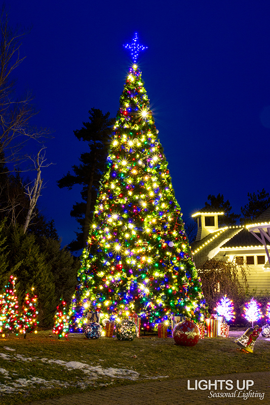 Gilford home Christmas lights