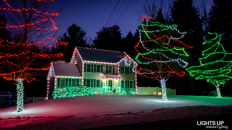 Kimberly Lane home Christmas lights