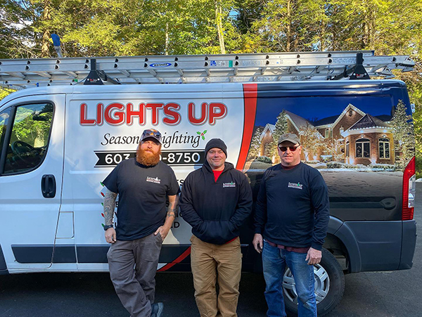 Weekend installation crew