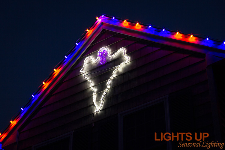 Kimberly Goffstown Halloween lighting