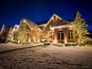 Residential Christmas Lighting Display