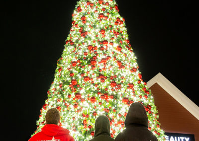Commercial Christmas Lighting Display - Merrimack Premium Outlets - Merrimack, NH