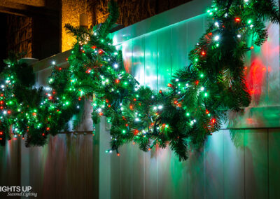 Commercial Christmas Lighting Display - Melcher & Prescott